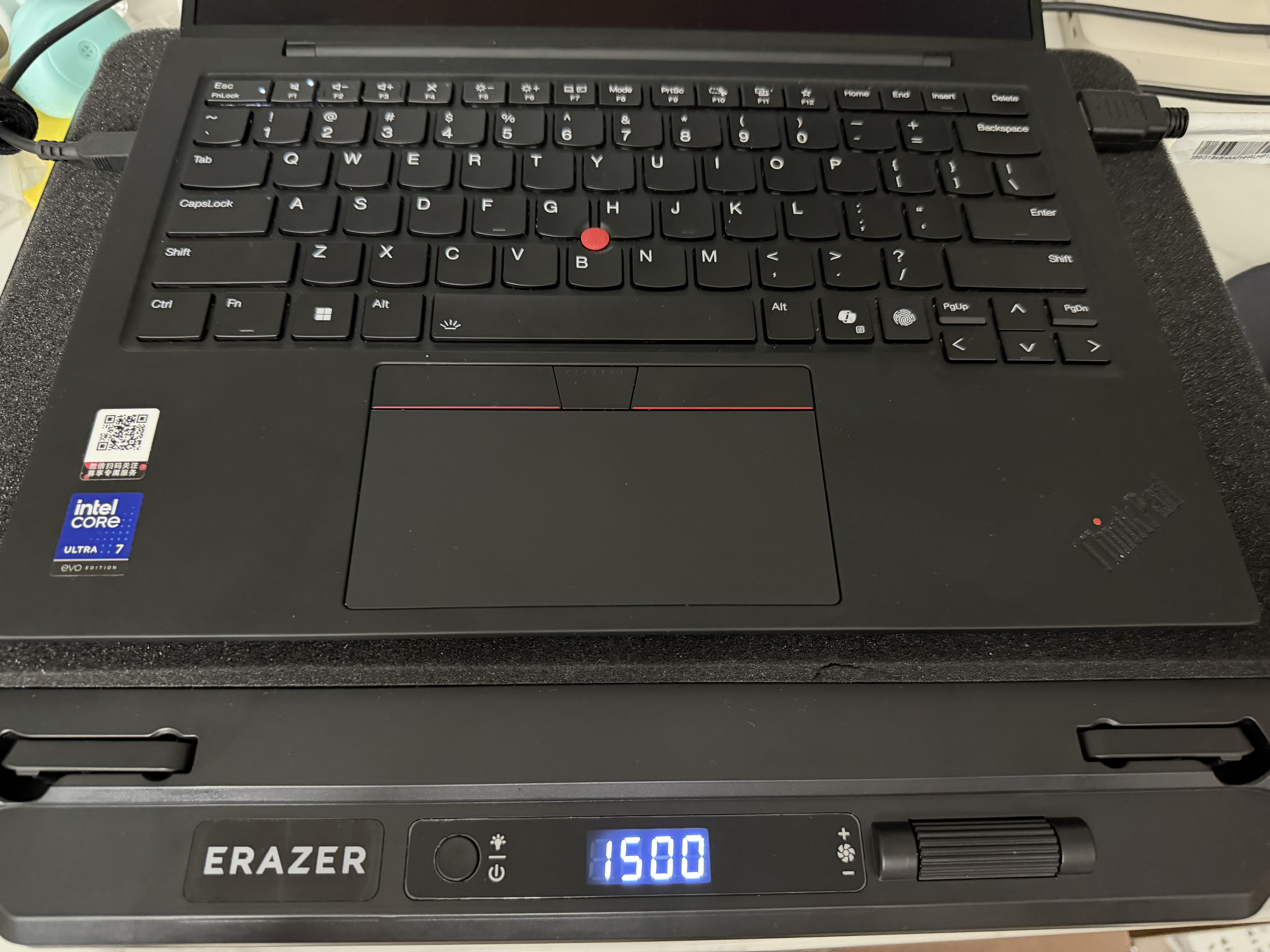 联想投资品牌异能者笔记本压风式拯救者Y9000P/R9000P游戏本散热器机械革命蛟龙电脑支架散热支架 实拍图