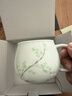 昌南茶杯陶瓷带过滤带盖景德镇影青单杯子家用办公泡茶杯禅意莲心 实拍图