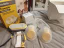 美德乐（Medela）吸奶器电动吸乳器可穿戴式享韵免手扶双边一体式防逆流按摩 实拍图