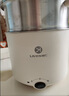 利仁（Liven）不锈钢304小锅电煮锅 0涂层小电蒸锅 多功能宿舍泡面小电火锅1.8L炖蒸煮一体小型1-2人用DHG-B151 实拍图