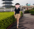 优衣库棉质提花V领衬衫短袖女装衬衣483881 09 黑色 L 实拍图