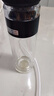 京东京造玻璃杯 全能茶水分离杯 泡茶杯双层泡茶分离杯子男士钻石黑330ml 实拍图