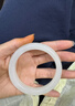 净心石【店铺销量NO.1】和田玉手镯青白玉女款平安镯内径约57-58mm 实拍图