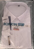 罗蒙（ROMON）纯色商务职业正装男士衬衫工装男装长袖衬衣男CS108 白色 6XL  实拍图