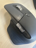 罗技（Logitech）大师系列 MX Master 3S 菁英版 无线蓝牙鼠标  办公静音鼠标 人体工学 石墨黑 无线接收器需另购买 实拍图