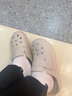 朴西厚底包头半拖女士夏外穿洞洞鞋 浅沙色  39-40 实拍图