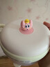 LUSN婴儿辅食碗注水保温碗316L不锈钢碗儿童餐具恒温吸盘婴儿碗汤碗 星黛粉【316不锈钢内胆】+吸盘 【316L材质 感温变色】 实拍图