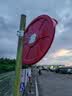 百舸（BAIGE）百舸 室外广角镜 直径80CM 道路交通弯道转角凸面反光镜 凹凸镜防盗镜 CW900047 实拍图