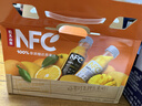 农夫山泉100%纯果汁NFC果汁300ml*12瓶缤纷礼盒(6橙汁+6芒果汁) 实拍图