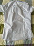 传棨 短袖衬衫男夏季薄款修身商务休闲上班商务正装职业男士衬衣 白色 40 实拍图