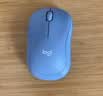 罗技（Logitech）M221 轻音鼠标 无线鼠标 办公鼠标 对称鼠标 带无线微型接收器 雾霭蓝 实拍图