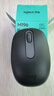 罗技（Logitech）M196 无线蓝牙鼠标 办公鼠标 笔记本商务办公家用 小巧便携 对称手型 石墨灰 实拍图