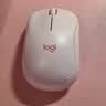罗技（Logitech）M221轻音鼠标 无线鼠标 办公鼠标 对称鼠标 带无线微型接收器 茱萸粉 实拍图