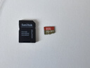 闪迪（SanDisk）256GB TF(MicroSD)内存卡4K极速金卡A2 V30 U3兼容大疆Pocket3/4P/Action 6运动相机/无人机存储卡 实拍图