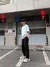 班尼路（Baleno）冰丝裤子夏季男士2026新款速干直筒宽松垂感阔腿裤休闲裤薄款长裤 实拍图