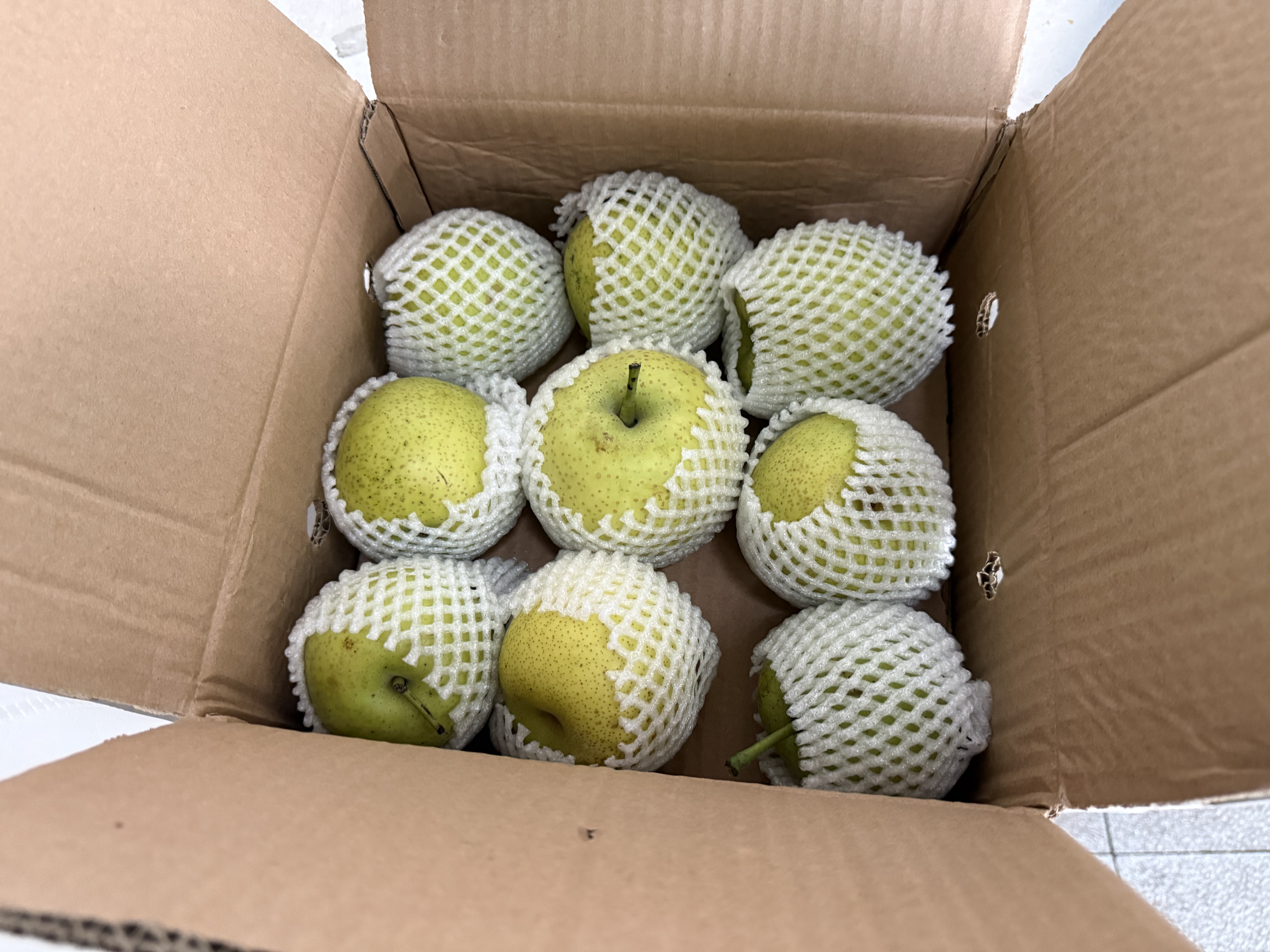 河南万亩梨园青皮梨新果当季梨子皮薄核小果园直发新鲜水果现摘 5斤净重青皮酥梨【清甜无渣】 实拍图