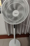 美的（Midea）【飓风节能】七叶柔风立式电风扇/家用轻音落地扇/台式小型风扇/大风力遥控定时摇头风扇 SAH35BSJ 实拍图