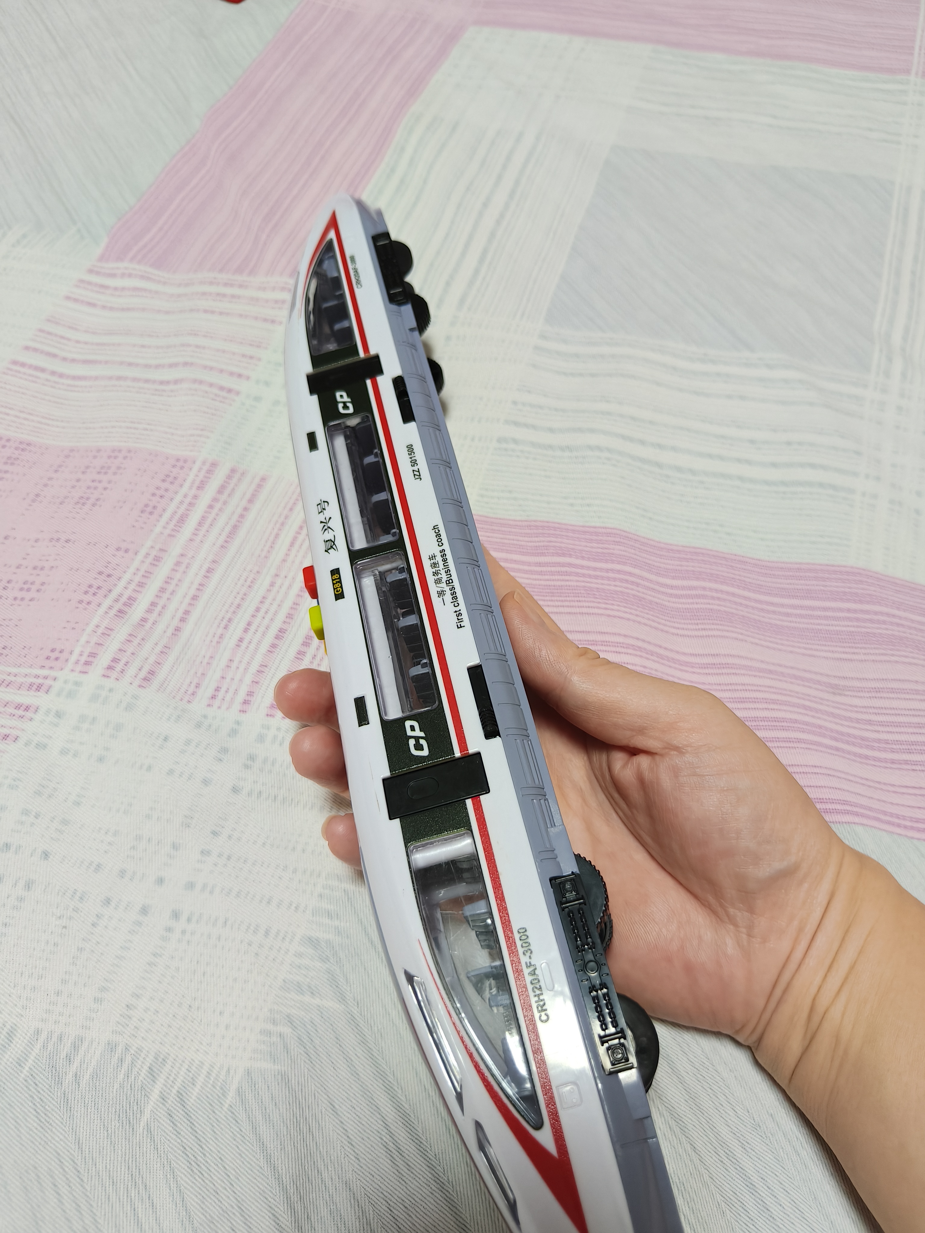 soumade儿童惯性高铁玩具复兴号列火车仿真合金模型男孩玩具3-6生日礼物 实拍图