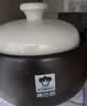 康巴赫（KOBACH）砂锅陶瓷煲家用炖汤炖肉锅焖饭煮粥可用中药煲2.5L 实拍图