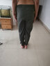 爵少（2件装）冰丝裤子男夏薄宽松休闲运动工作裤速干哈伦束脚九分裤 两件装 灰色+灰色 3XL 135-150斤 实拍图