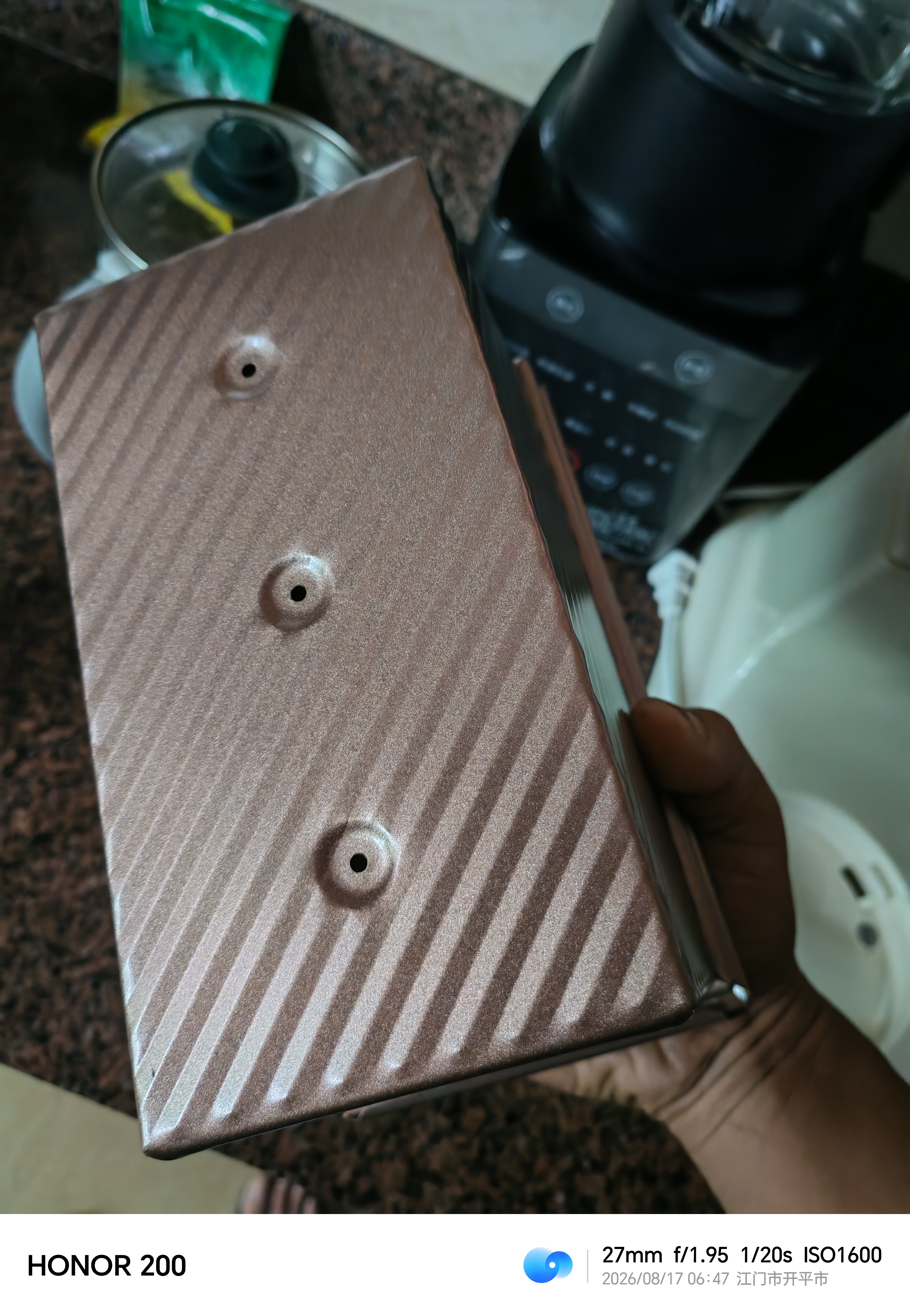 魔幻厨房吐司模具低糖面包模具吐司盒带盖450g烘焙工具烤箱烤蛋糕土司盒 实拍图