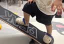 匹克滑板成年人初学儿童专业双翘板男女6-12-18岁动作刷街闪光滑板车 专业花式动作 【狼爪】送6件套 实拍图
