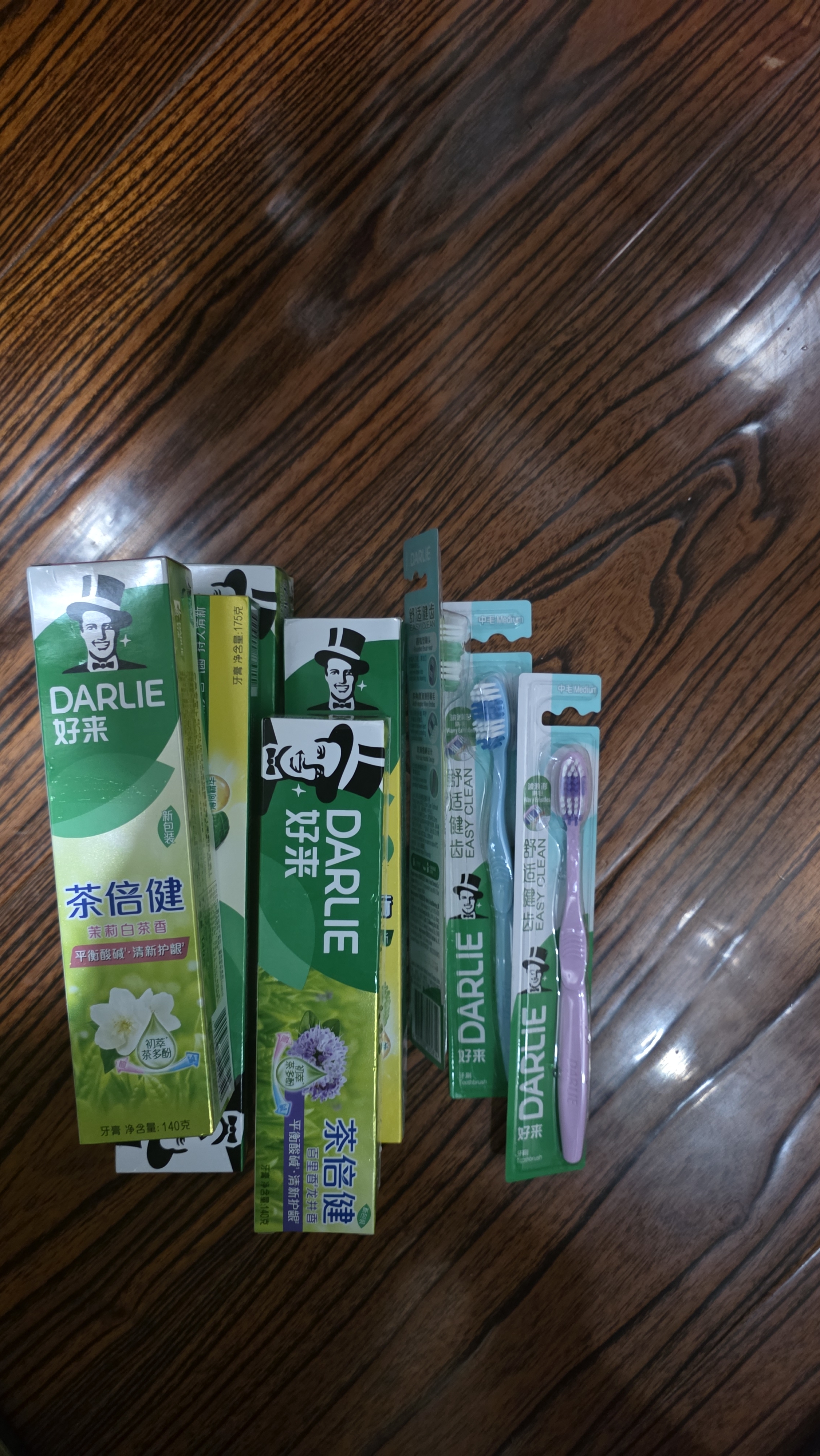 好来（DARLIE）原黑人茶倍健双重薄荷牙膏持久清新去臭去渍茶香健齿护龈共770g 实拍图
