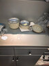【带饭必备】饭盒带盖上班族密封饭盒不锈钢学生便当盒餐盒保鲜盒 乳白色2层 实拍图