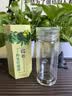 诺亚口杯双层玻璃杯便携男士高档透明隔热商务办公泡茶杯水杯高端礼物 1#450ML【粗/细竹随机】 实拍图
