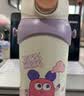 babycare儿童保温杯水壶吸管杯大宝宝学饮杯316不锈钢双饮上学600ml 实拍图