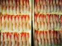美加佳去壳甜虾刺身单盘27只（共5盘135只350g） 即食生北极甜虾 海鲜 实拍图
