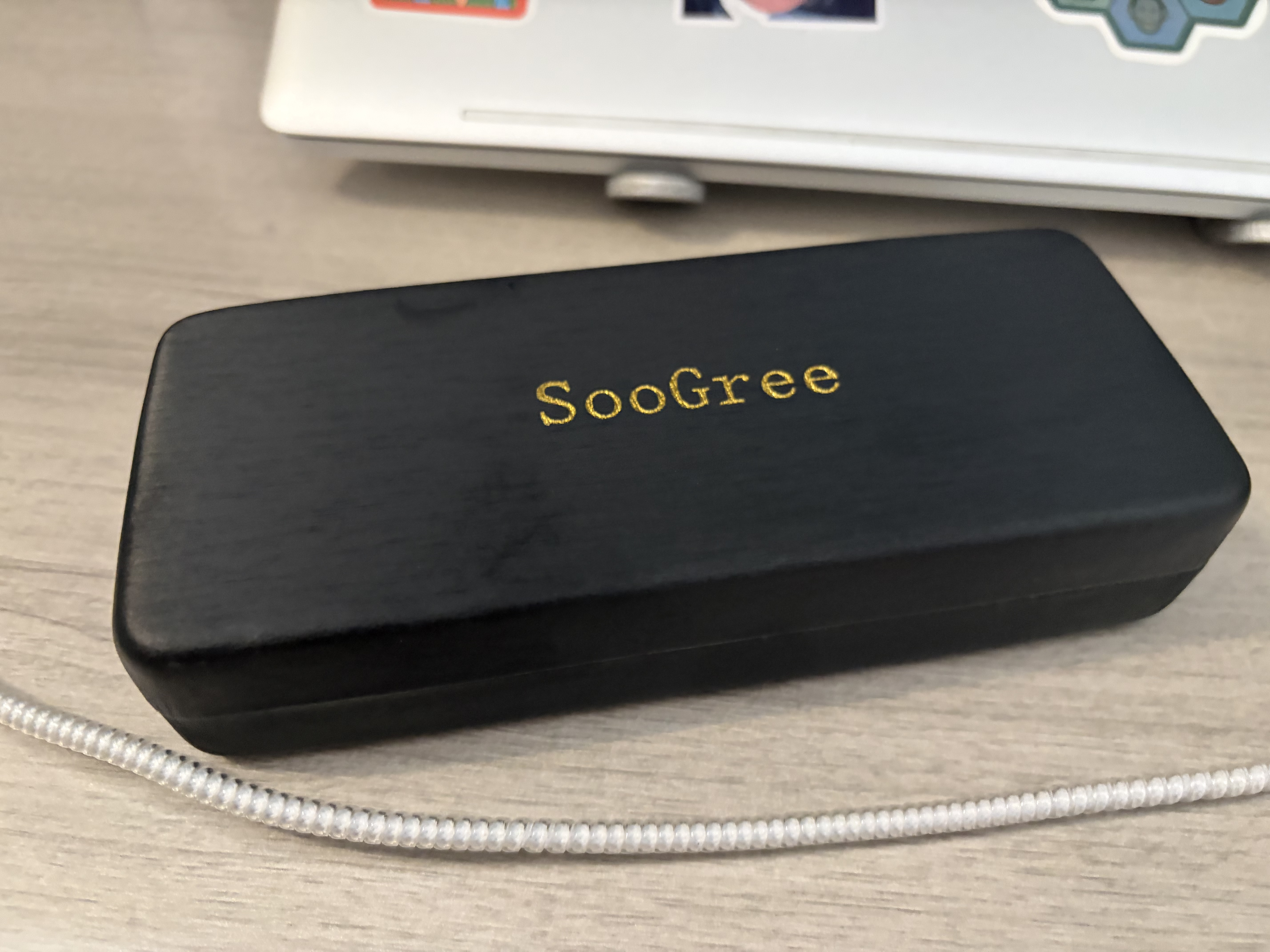 SooGree光学近视眼镜盒便携抗压防摔眼镜布大号容量高品质眼镜保护收纳盒 实拍图