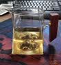 京东京造茶壶 玻璃茶具泡茶器茶水分离焖茶壶家用办公茶杯600ml 实拍图