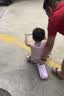 贝趣儿童滑板车1-3-6-12岁宝宝可坐滑滑车幼儿男孩女孩小孩踏板车 粉【悍马轮+灯光音乐+一键折叠】 防侧翻2岁儿童车六一儿童节礼物 实拍图