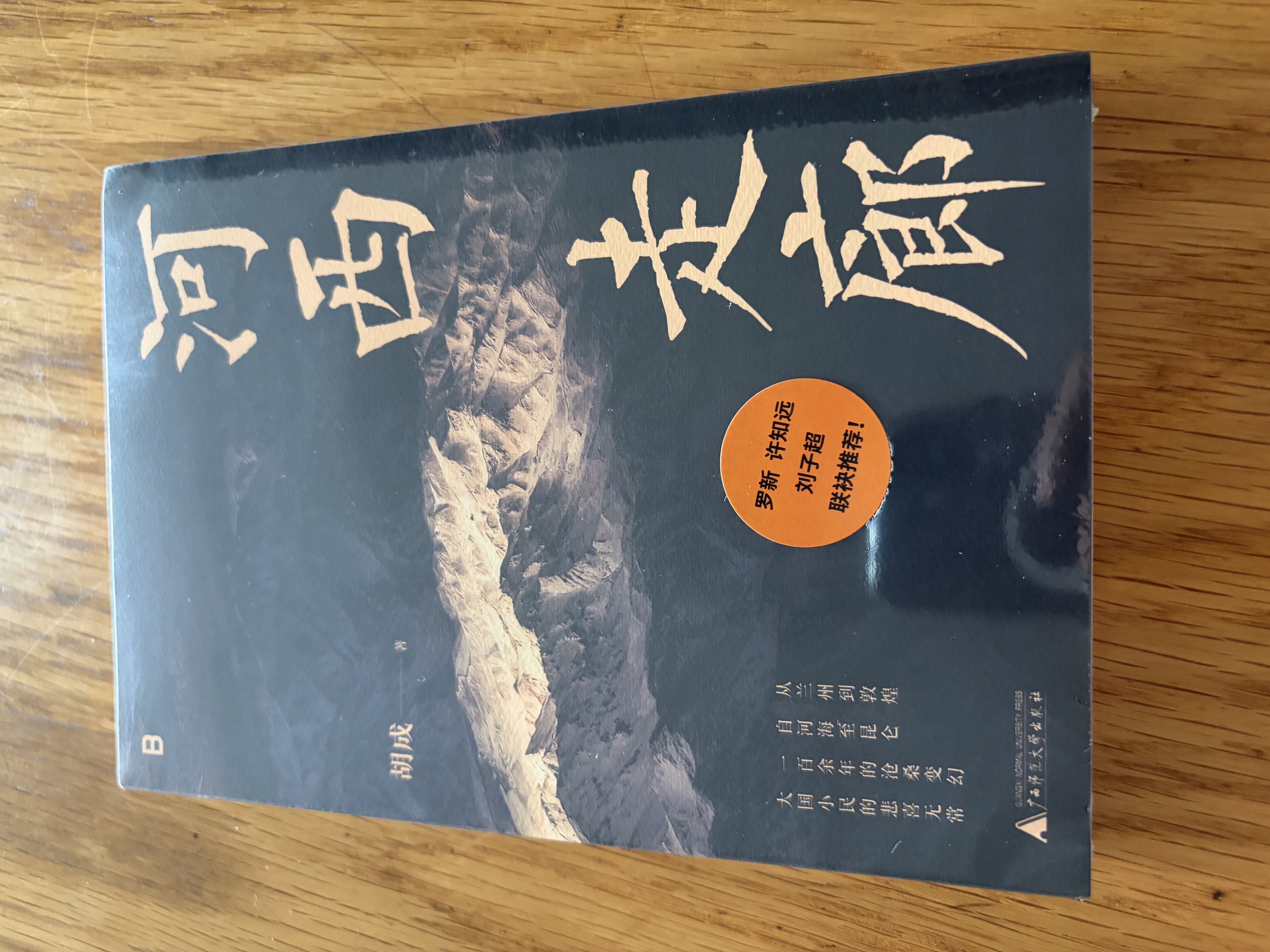 【单本包邮】河西走廊  文津奖提名作者、“单向街书店文学奖”得主胡成最新力作  实拍图