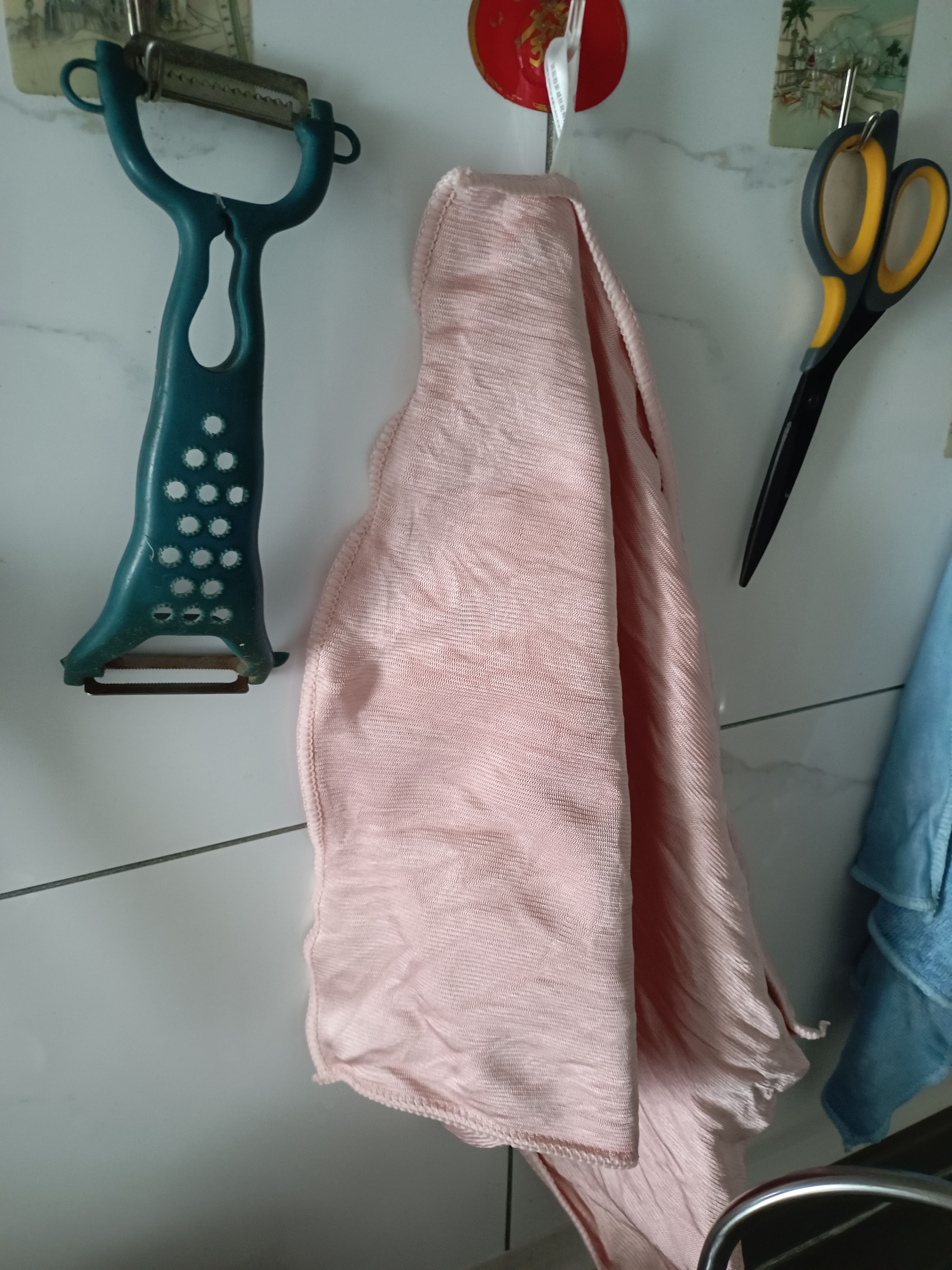 洁丽雅（Grace）玻璃清洁布40*40cm*5条加厚擦玻璃鱼鳞抹布家务清洁不易掉毛 实拍图