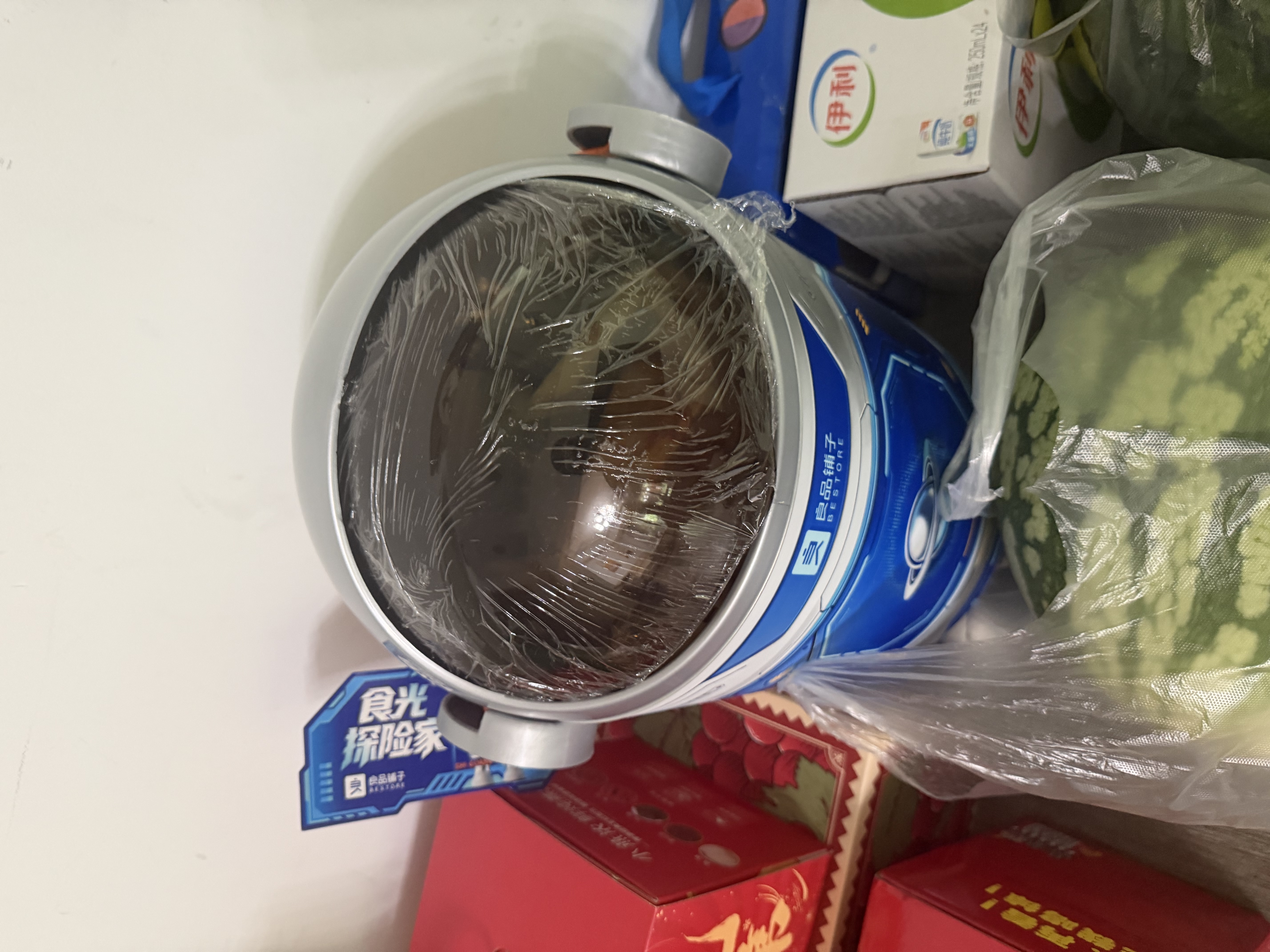 良品铺子食光探险家机器人儿童零食大礼包礼盒七夕礼物礼品送小孩1029g 实拍图
