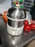 九阳（Joyoung）蒸蛋器 煮蛋器 定时 自动断电安心用 小型316L不锈钢多功能 双层蒸煮鸡蛋早餐神器ZD14-GE330 实拍图