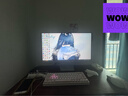 KTC 23.8英寸原生240Hz FastIPS屏小金刚1ms硬件低蓝光HDR400 笔记本电脑游戏电竞显示器 H24F7白色 实拍图