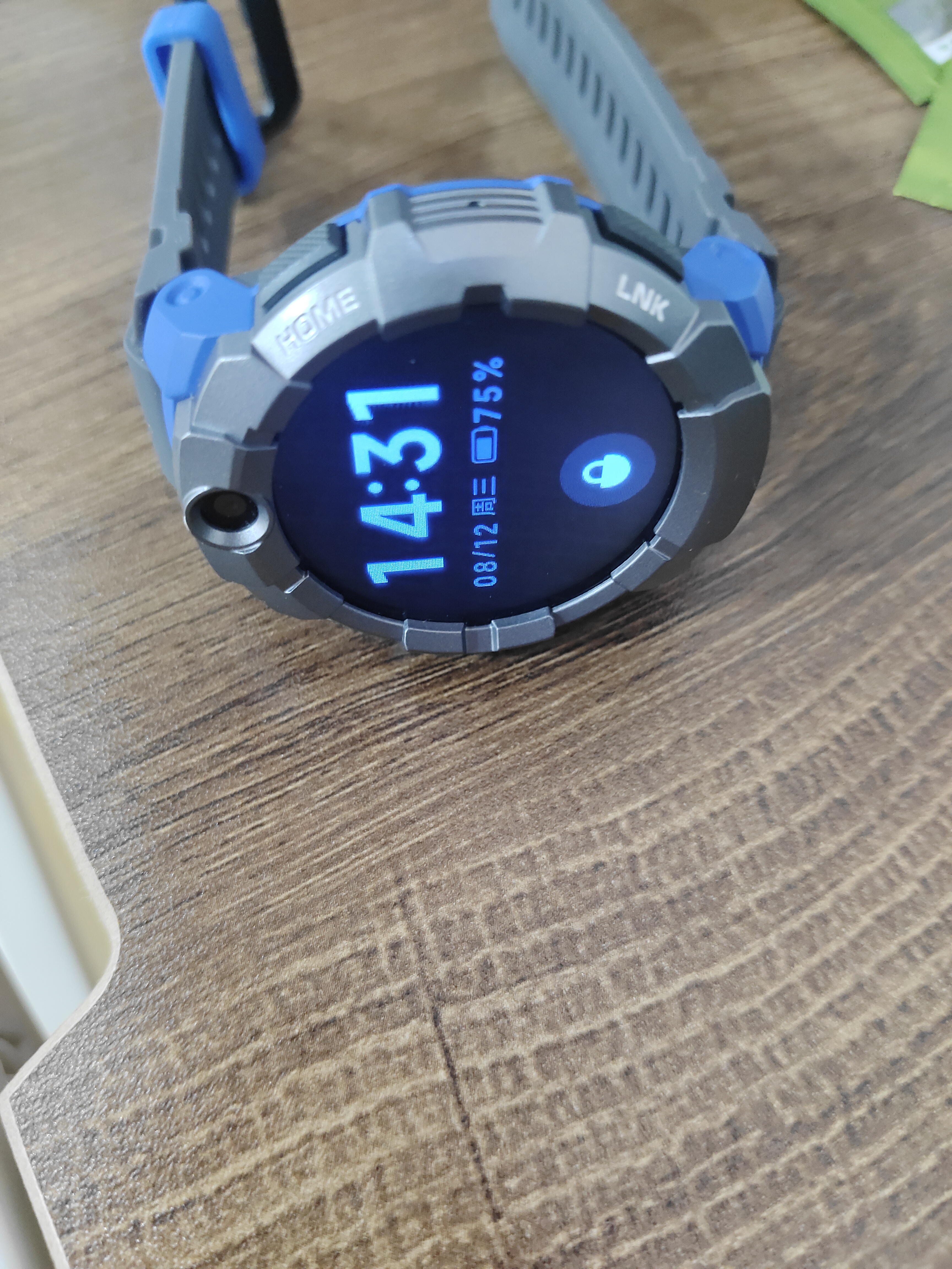 小寻【重磅新品】儿童电话手表 青少年智能定位运动手表 学生视频通话独立插卡 政府补贴S3s 蓝色 实拍图
