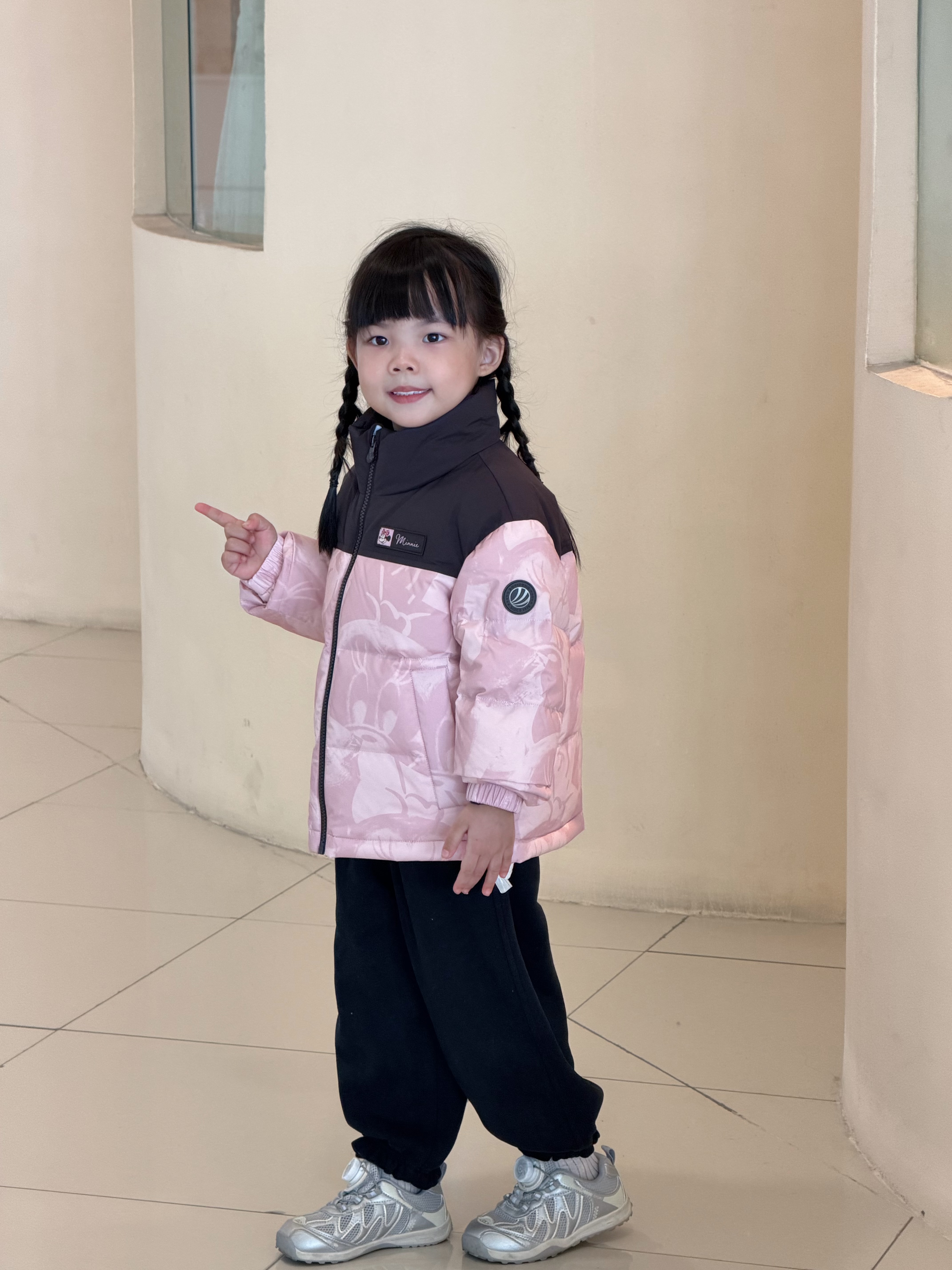 波司登26年冬季男女儿童加厚时尚运动立领短款羽绒服外套T260246110 实拍图