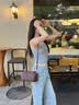 viney斜挎包包女包牛皮枕头包轻奢腋下包生日礼物高级感送女友老婆 【咖色】高档洋气腋下包 时尚百搭休闲小众圆筒包 实拍图