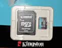 金士顿（Kingston）128GB TF（MicroSD）存储卡 内存卡U3 V30 A2 4K适配大疆Pocket 4/Action 6/Nano/无人机/运动相机 实拍图