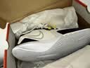 耐克NIKE男子篮球鞋PRECISION VI 运动鞋DD9535-004黑灰白43 实拍图