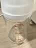 贝亲（Pigeon）玻璃奶瓶宽口径防胀气240ml L号奶嘴 6月+ AA188  实拍图