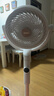 美的（Midea）【净化驱蚊】空气循环扇直流变频新款大风力家用落地扇3D摇头桌面电风扇卧室静音一级能效GDJ24DXS 实拍图