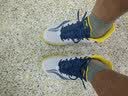 李宁（LI-NING）羽毛球鞋男女款比赛训练鞋海东青舒适高弹透气运动鞋 实拍图