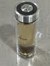 希诺双层抗菌玻璃杯办公水杯男士高档泡茶杯子教师节礼物XN-9303KT 实拍图