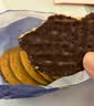 麦维他（McVitie's）黑巧克力全麦消化饼266g进口休闲零食 下午茶 小点心 实拍图