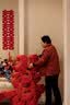 俞兆林（YUZHAOLIN）特胖妈妈装春秋高贵外套200斤中老年人加肥大码女装宽松遮肚上衣 FHD2345956 紫色 3XL 建议125-155斤 实拍图